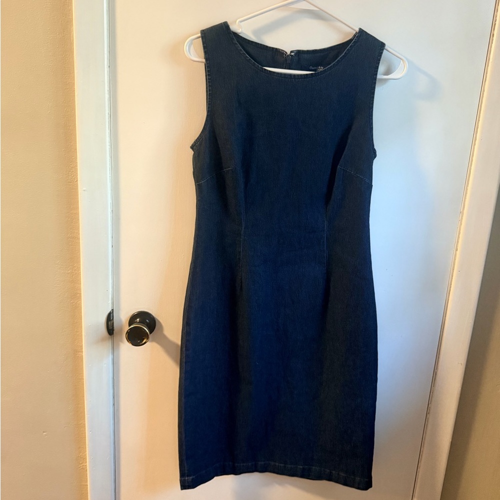 Chadwick’s of Boston denim dress